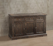 ACME Assembled w/3 Drw & 3 Doors (RF 2 Doors w/1 Fixed Shelf & LF Single Door w/1 Fixed Shelf) Drawer: GLIDE Side Metal, | Meri Furniture