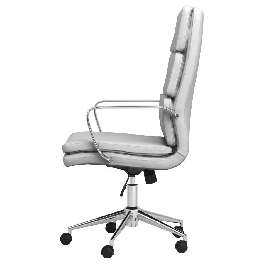 Coaster Fine Furniture Ximena - Upholstered Adjustable High Back Office Chair | Meri Furniture