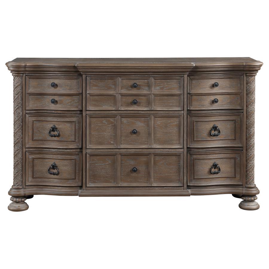 Coaster Fine Furniture Emmett - 9-Drawer Dresser - Walnut | Meri Furniture