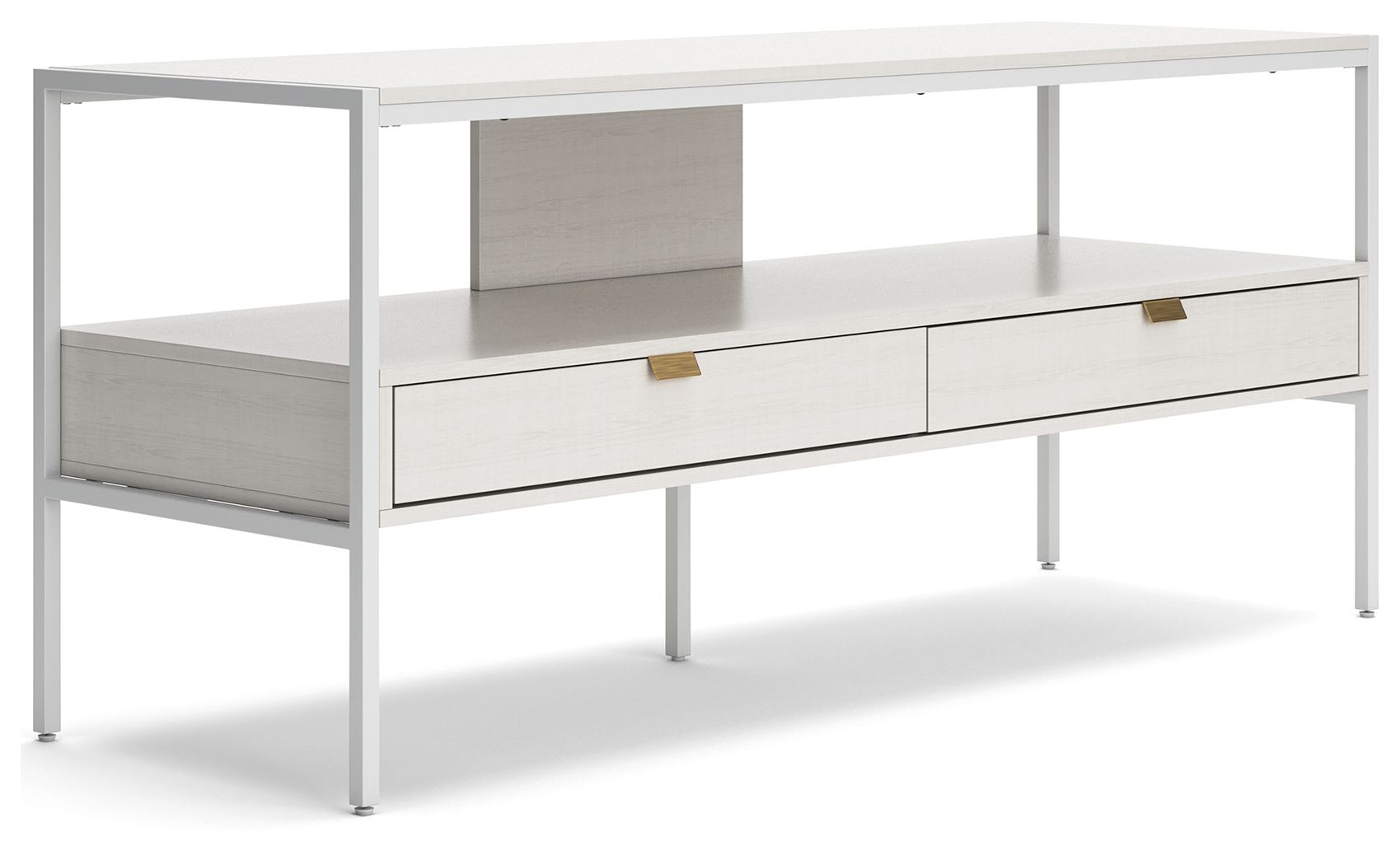 Signature Design by Ashley® Deznee - White - Large TV Stand | Meri Furniture