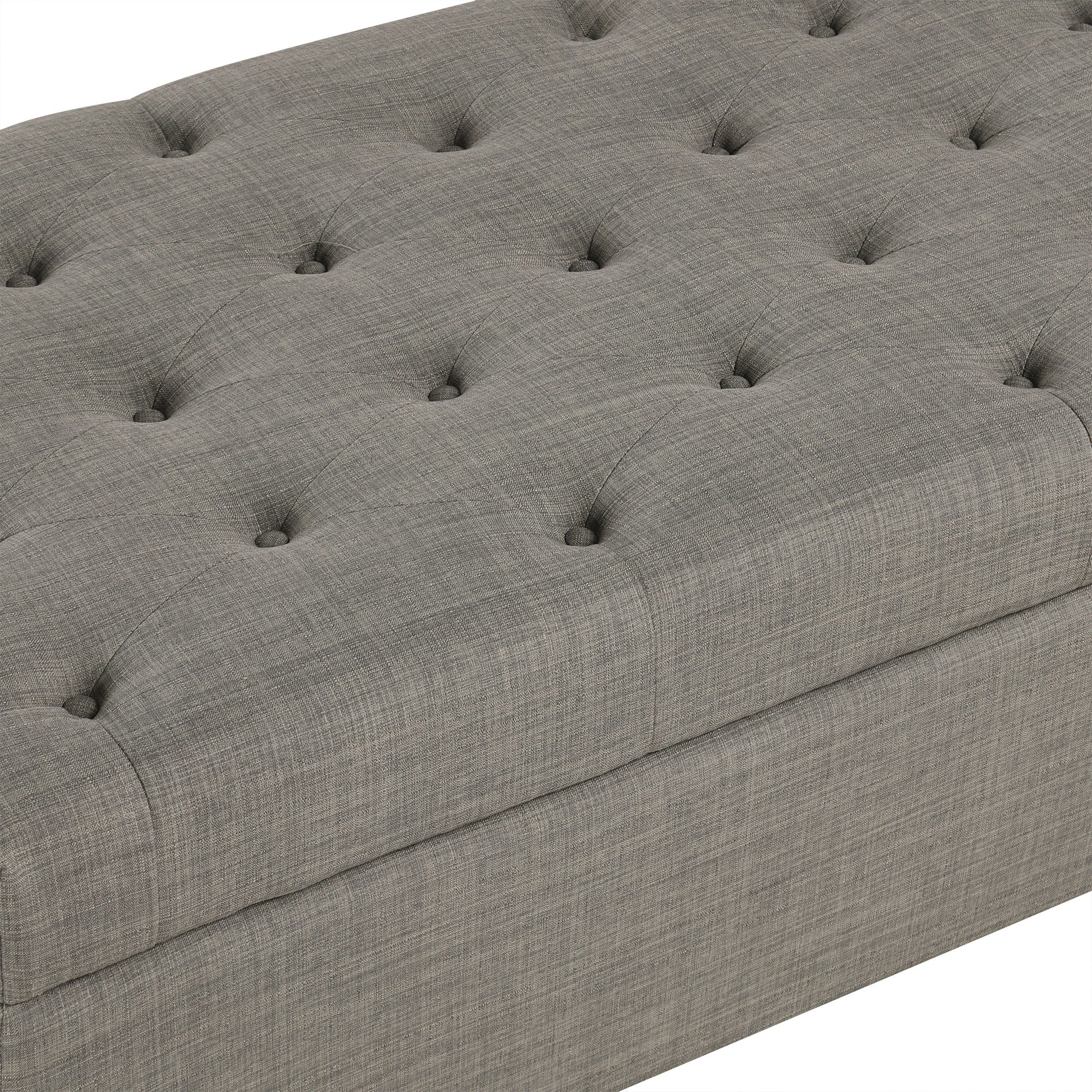 Convertible Folding Sofa Bed Ottoman With Memory Mattress And Tufted Design