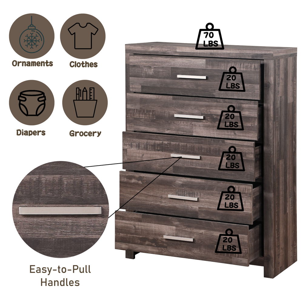 Juniper - Chest - Dark Oak