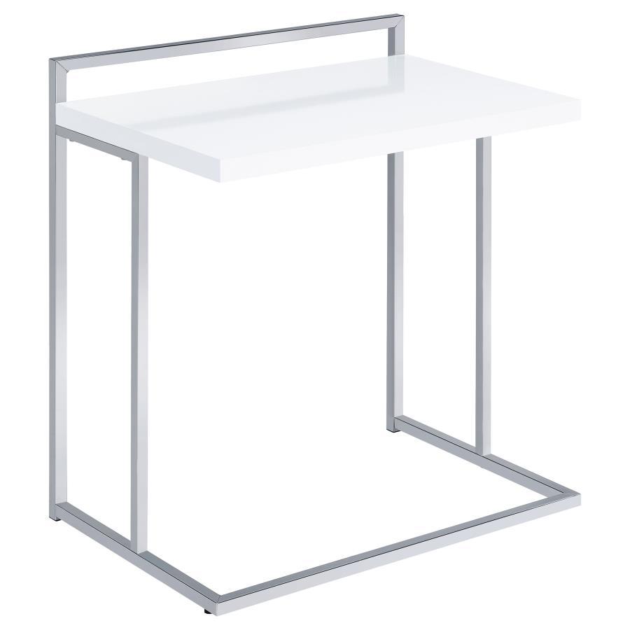 Coaster Fine Furniture Dani - Rectangular C-Shaped Sofa Side Table | Meri Furniture
