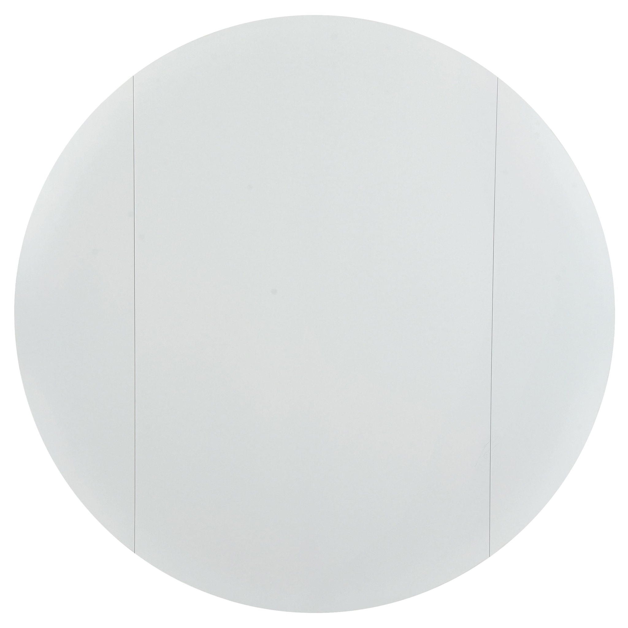 Bucknell 3-piece Round Drop Leaf Dining Table Set White