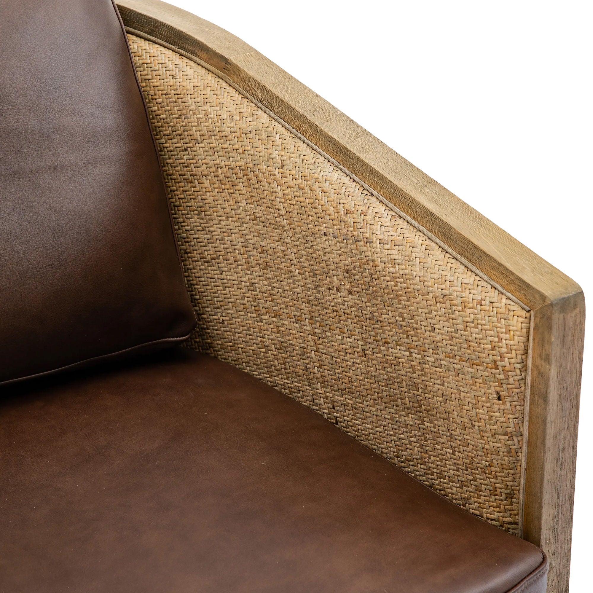 Barrel, Comfy Round Accent Sofa Chair With 360 Degree Swivel, Leisure Arm