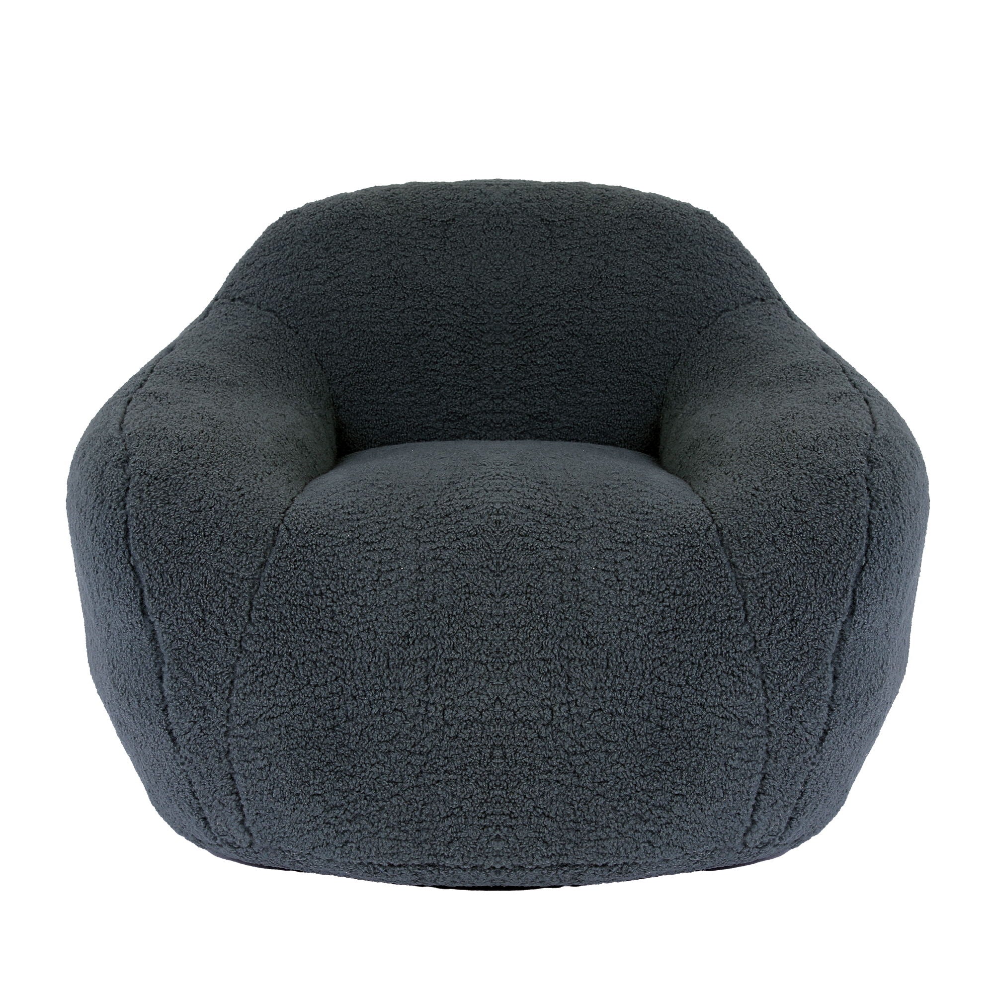 Giant Bean Bag Chair, Spacious Memory Foam With Armrests