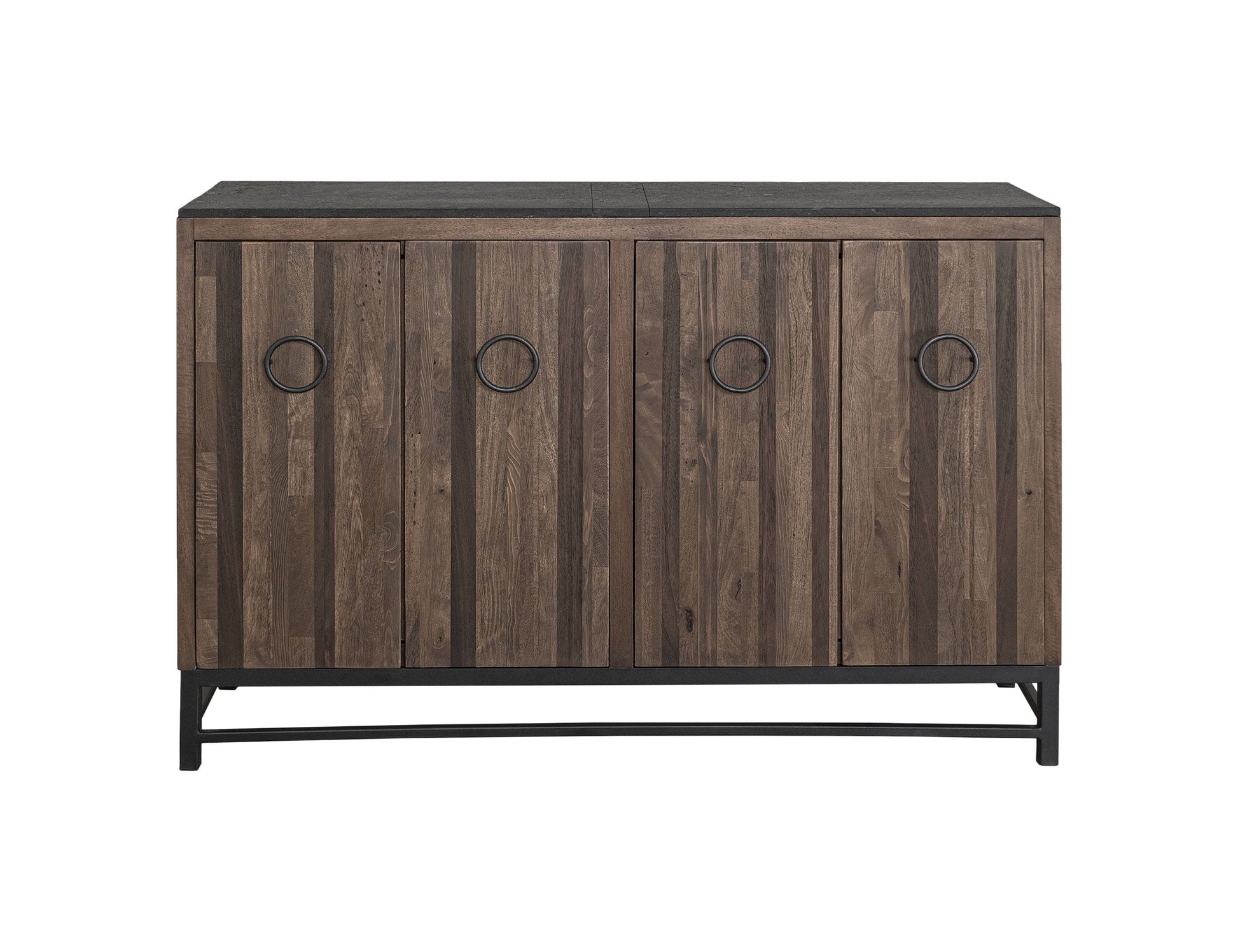 International Furniture Direct Ebano - Console - Brown | Meri Furniture