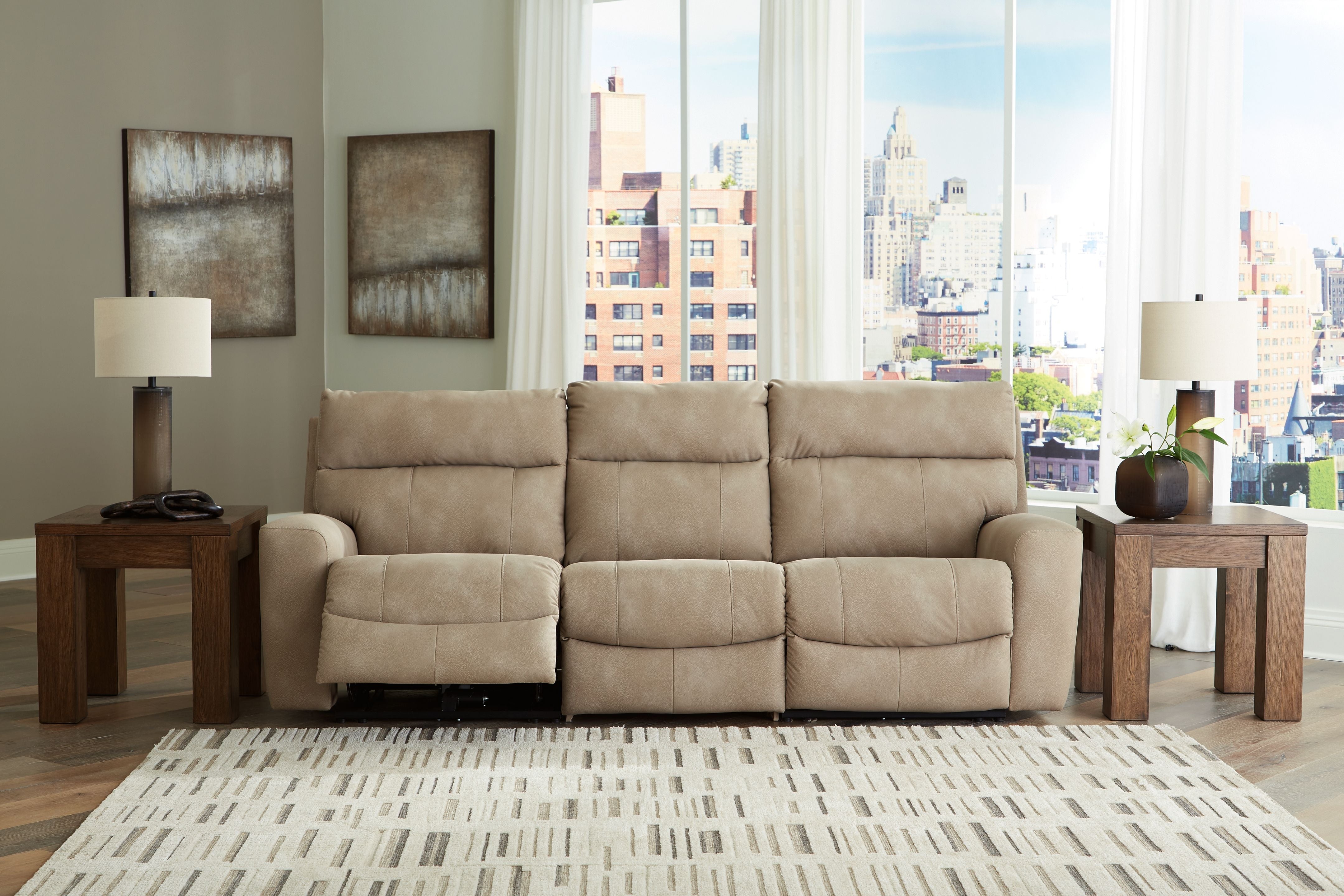 Signature Design by Ashley® Next-gen Durapella - Reclining Sectional | Meri Furniture