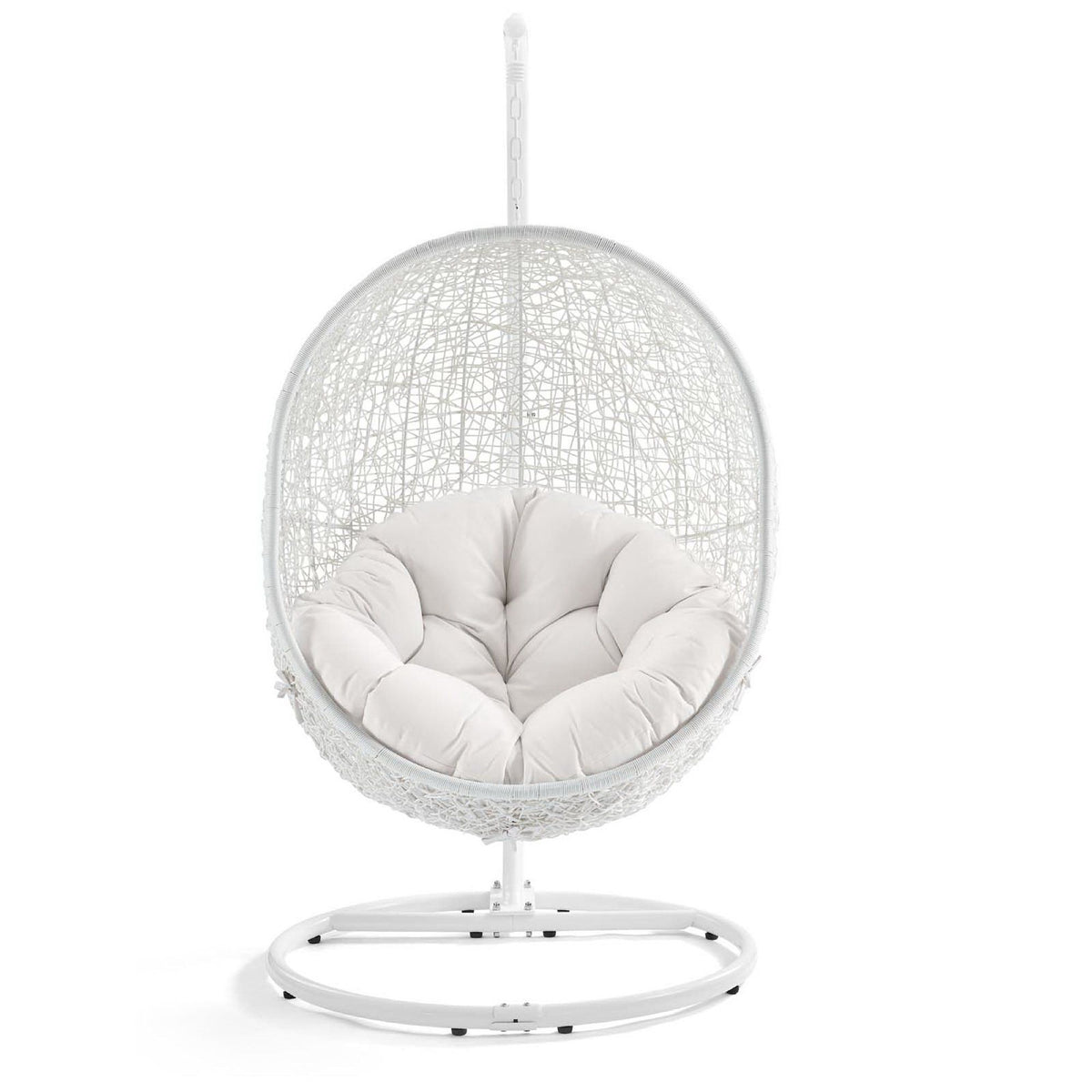 Hide Outdoor Patio Sunbrella® Swing Chair With Stand by Modway