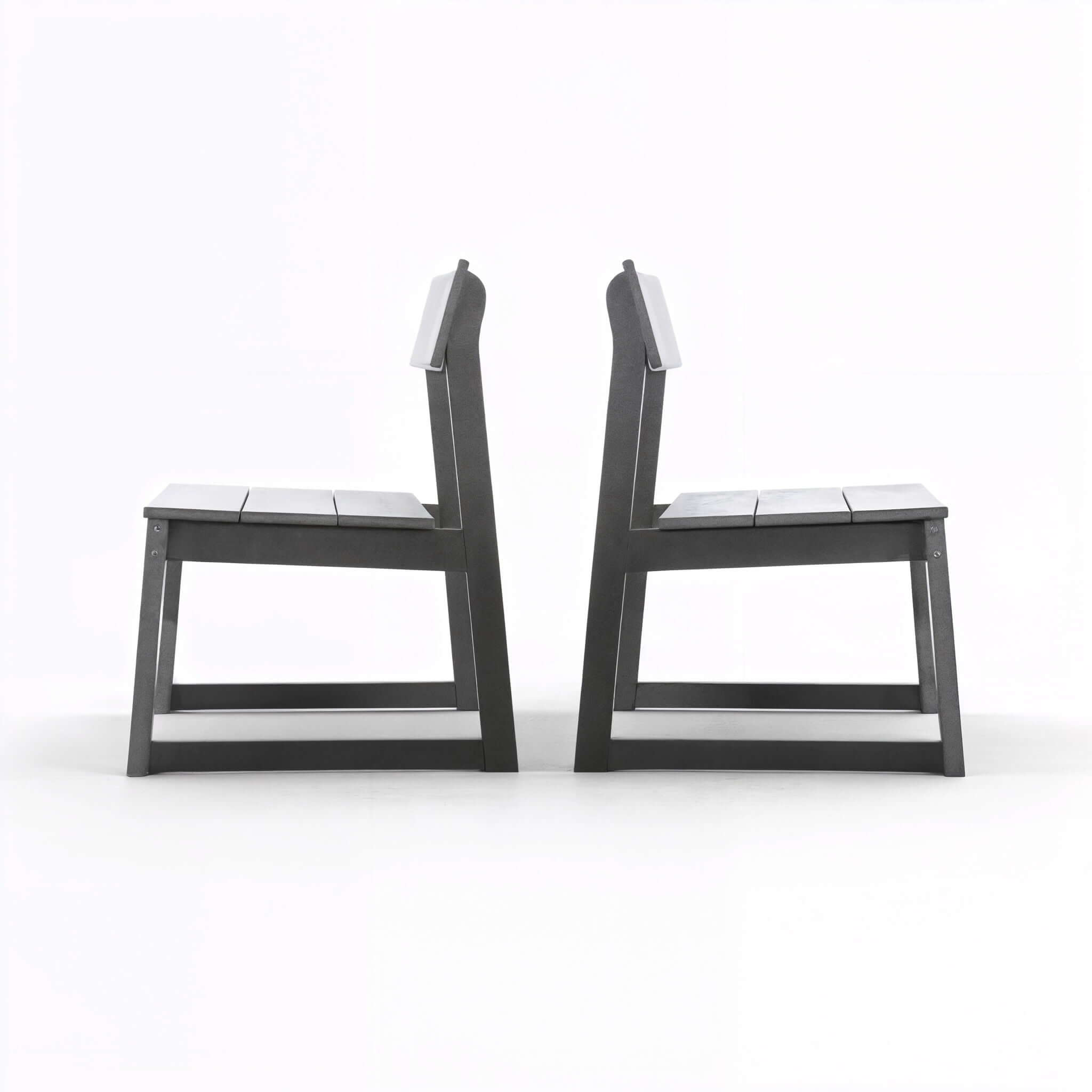 All Weather Patio Dining Chairs (Set of 2)