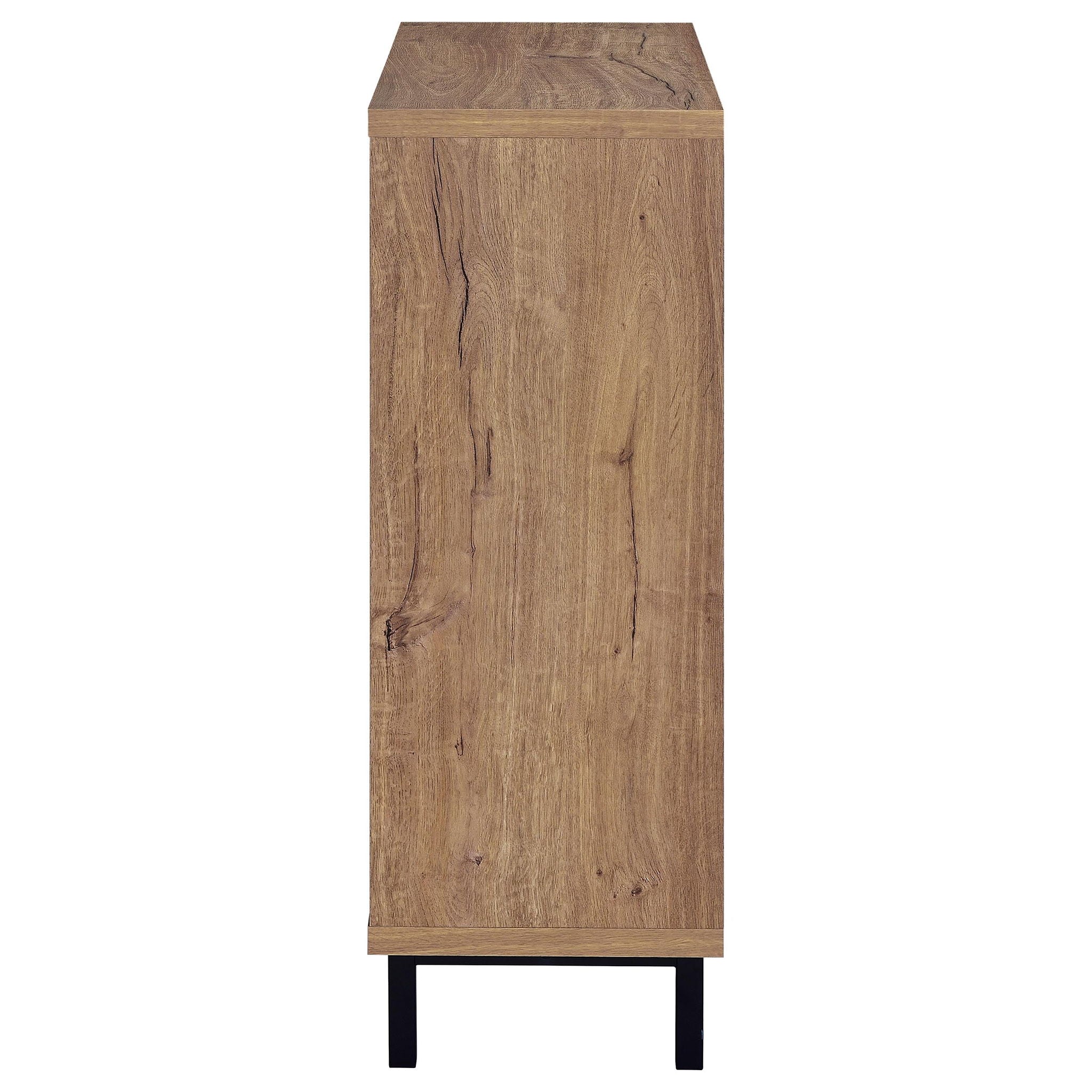 Stagg - 2 Door Shoe Storage Cabinet - Natural