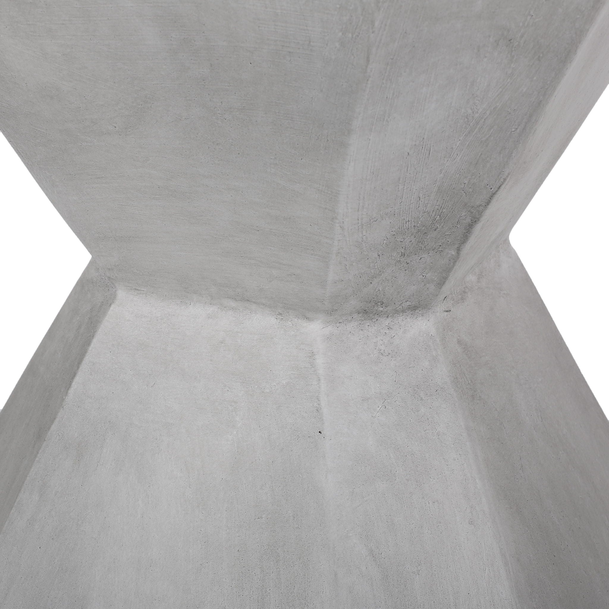 Outdoor, Lightweight Concrete Side Table - Natural