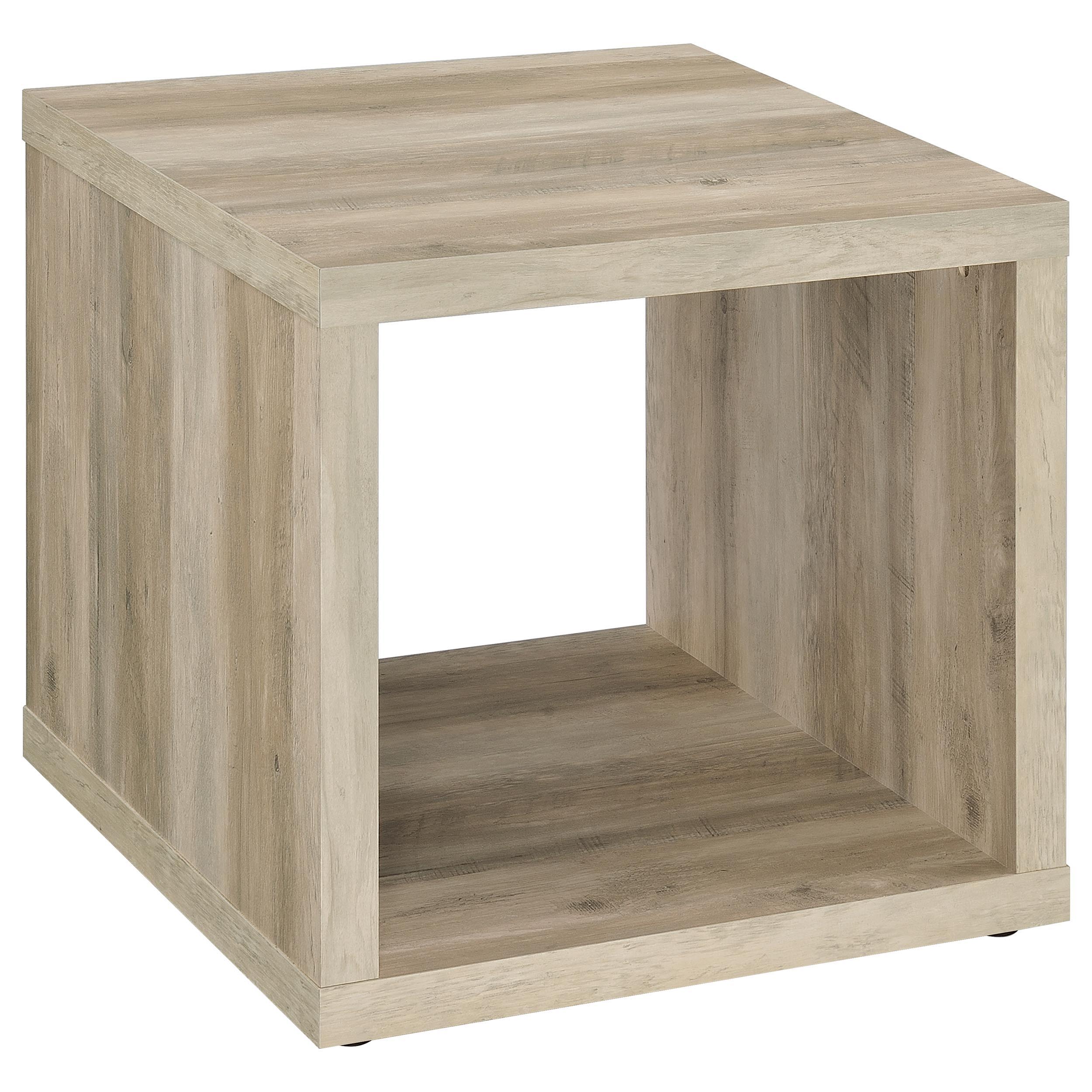 Coaster Fine Furniture Frisco - Square Engineered Wood Side End Table | Meri Furniture