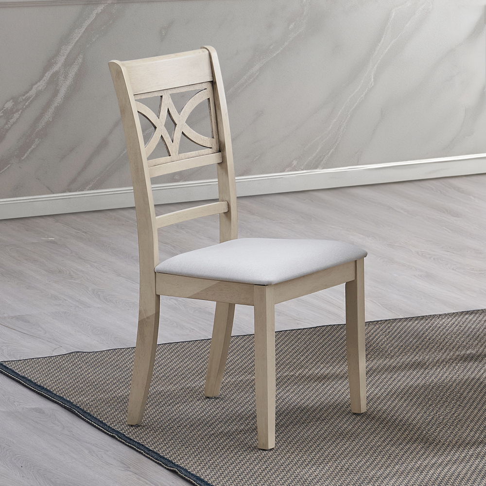 ACME Ferris - Side Chair (Set of 2) - Beige | Meri Furniture