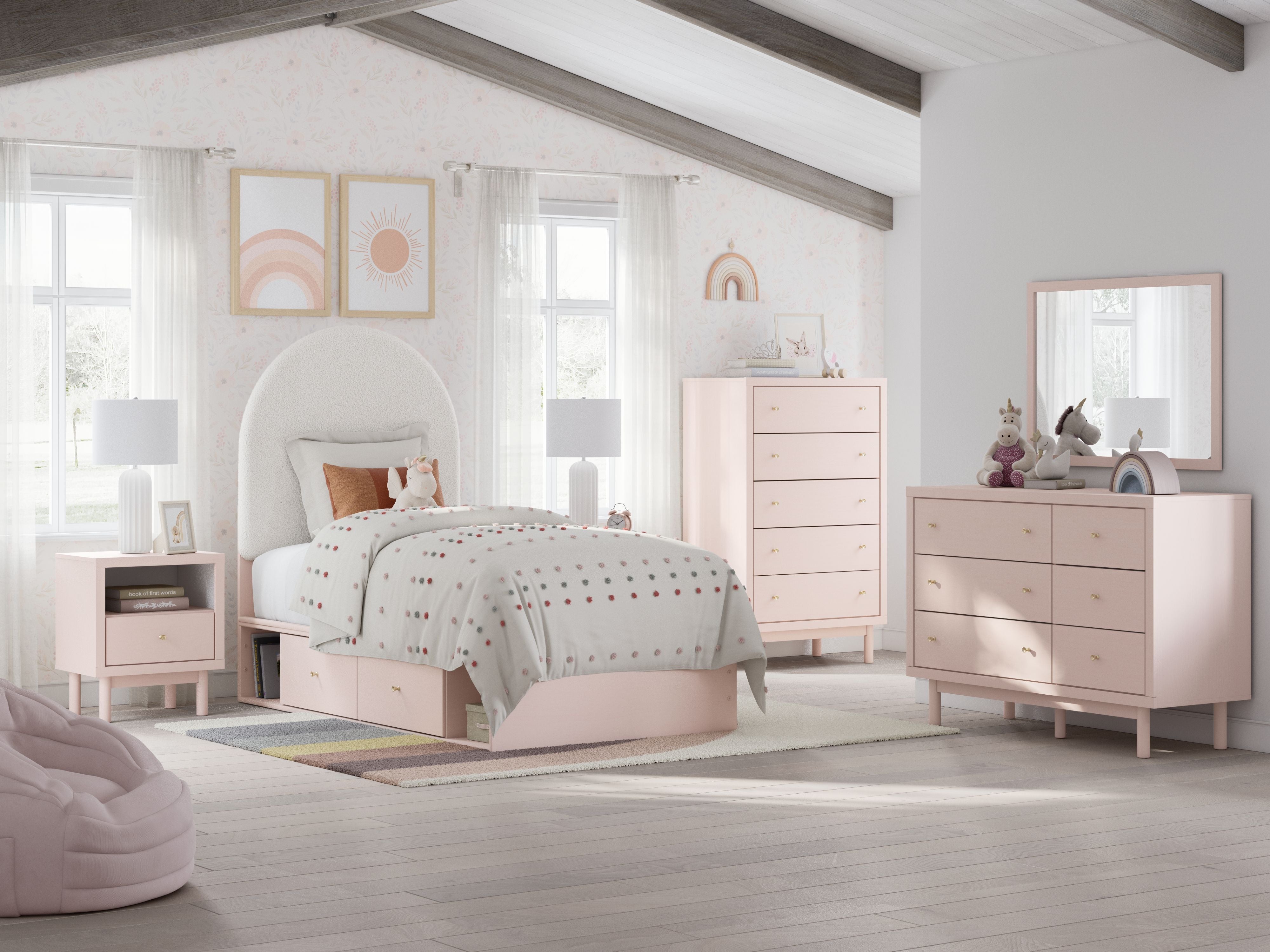 Signature Design by Ashley® Wistenpine - Storage Bedroom Set | Meri Furniture