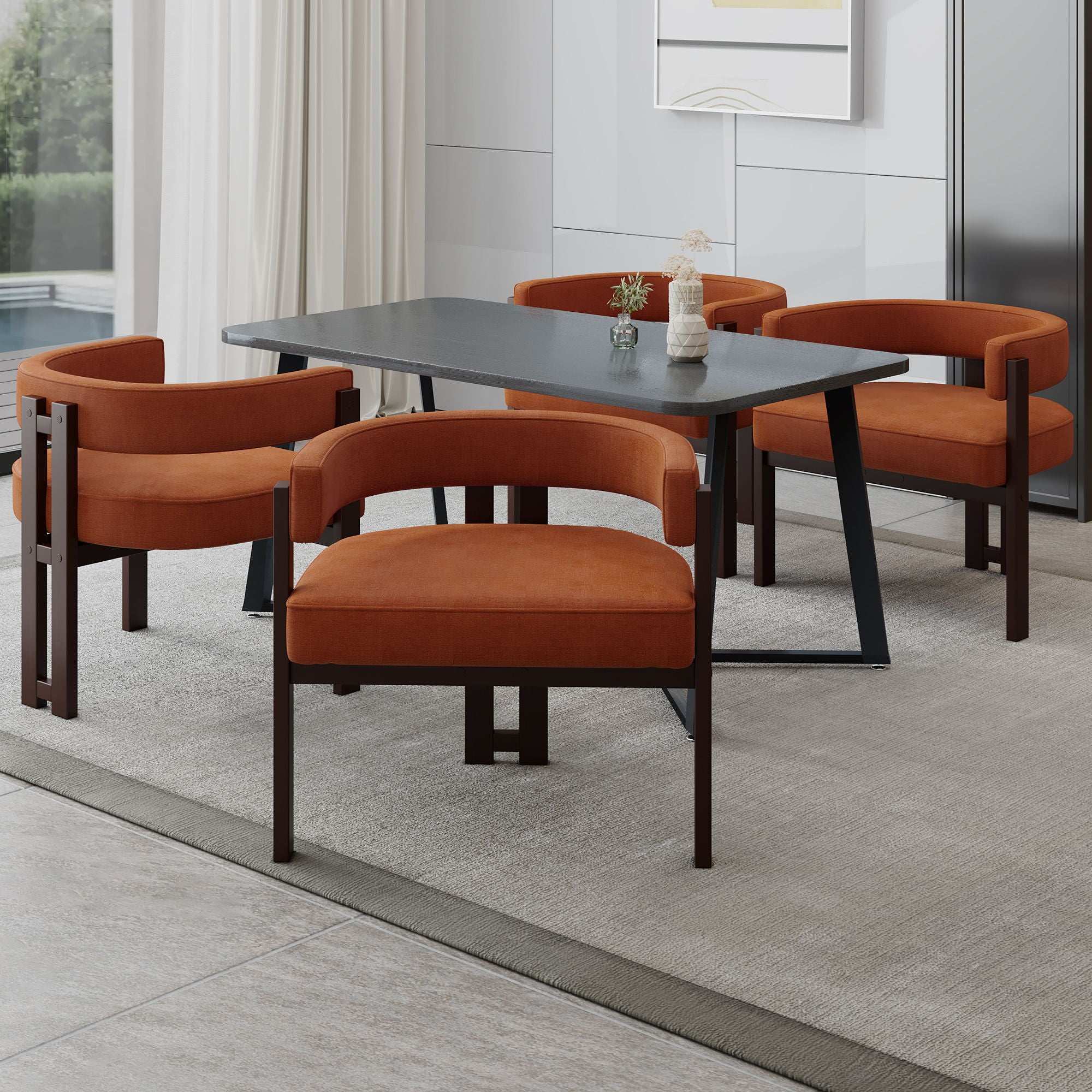 Modern Accent Teddy Upholstered Armchair