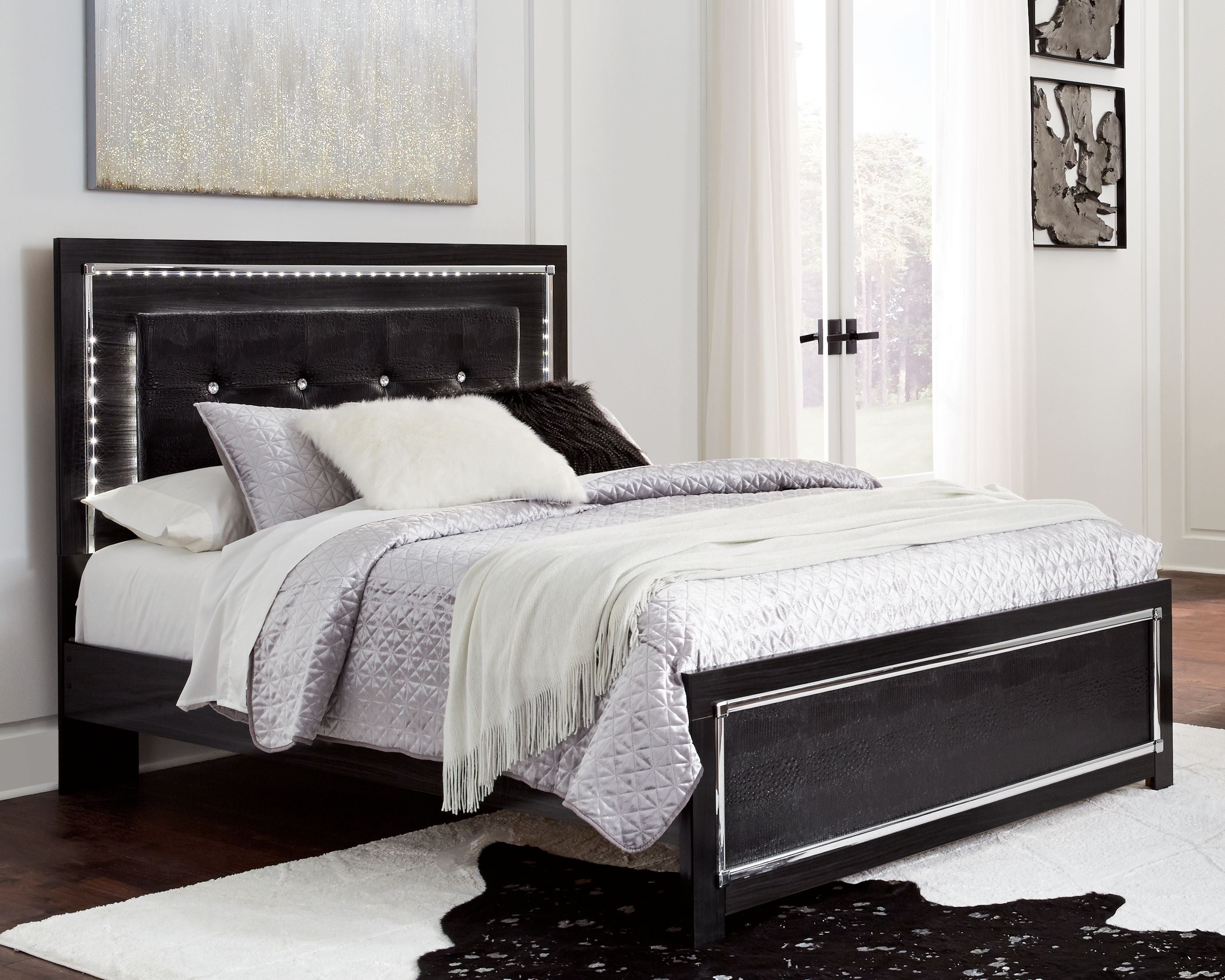 Signature Design by Ashley® Kaydell - Storage Bed With Roll Slats | Meri Furniture