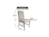 Rock Valley - Chair Upholstered (Set of 2) - Off White