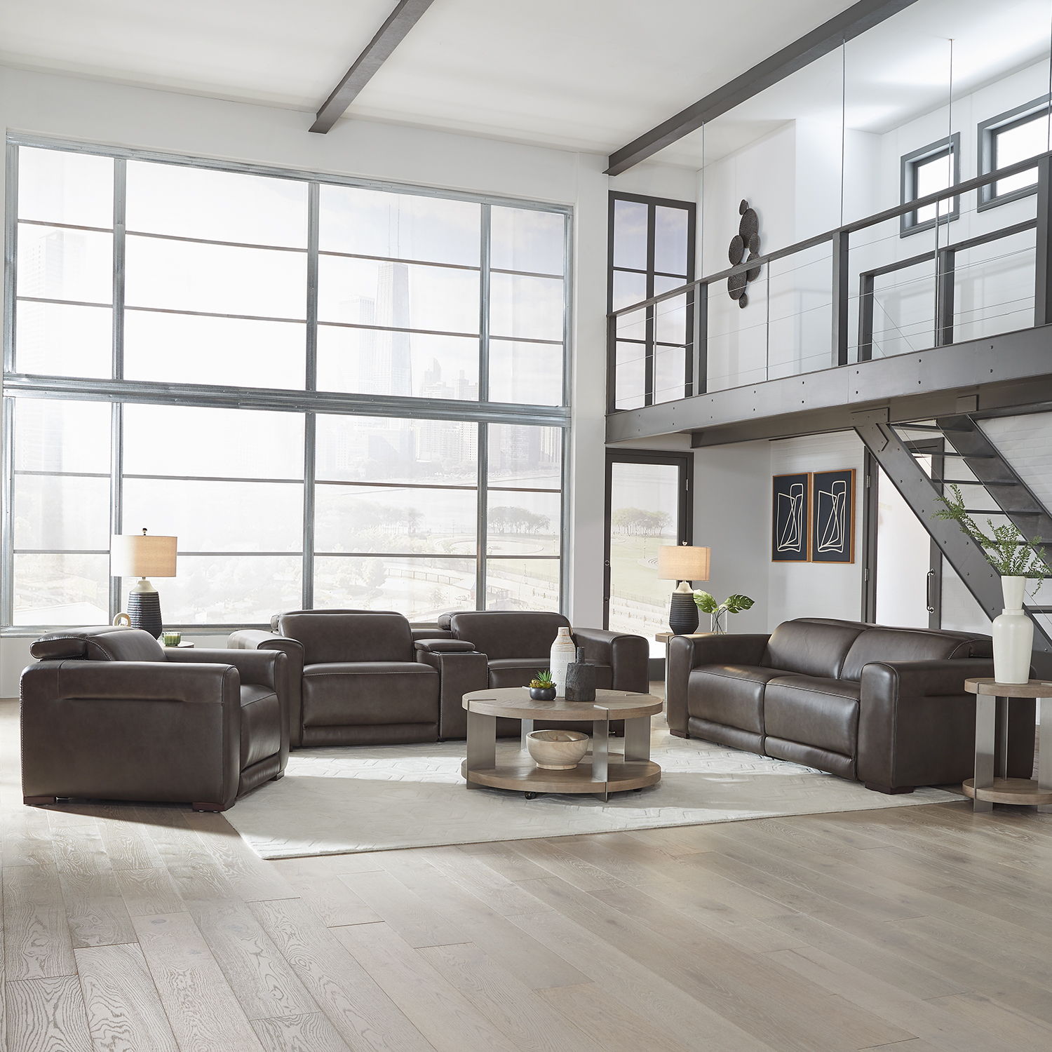 Liberty Furniture Deacon - Reclining Sofa Set | Meri Furniture