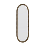 Oval Retro Mirror, Wall Hanging Mirror For Living Room