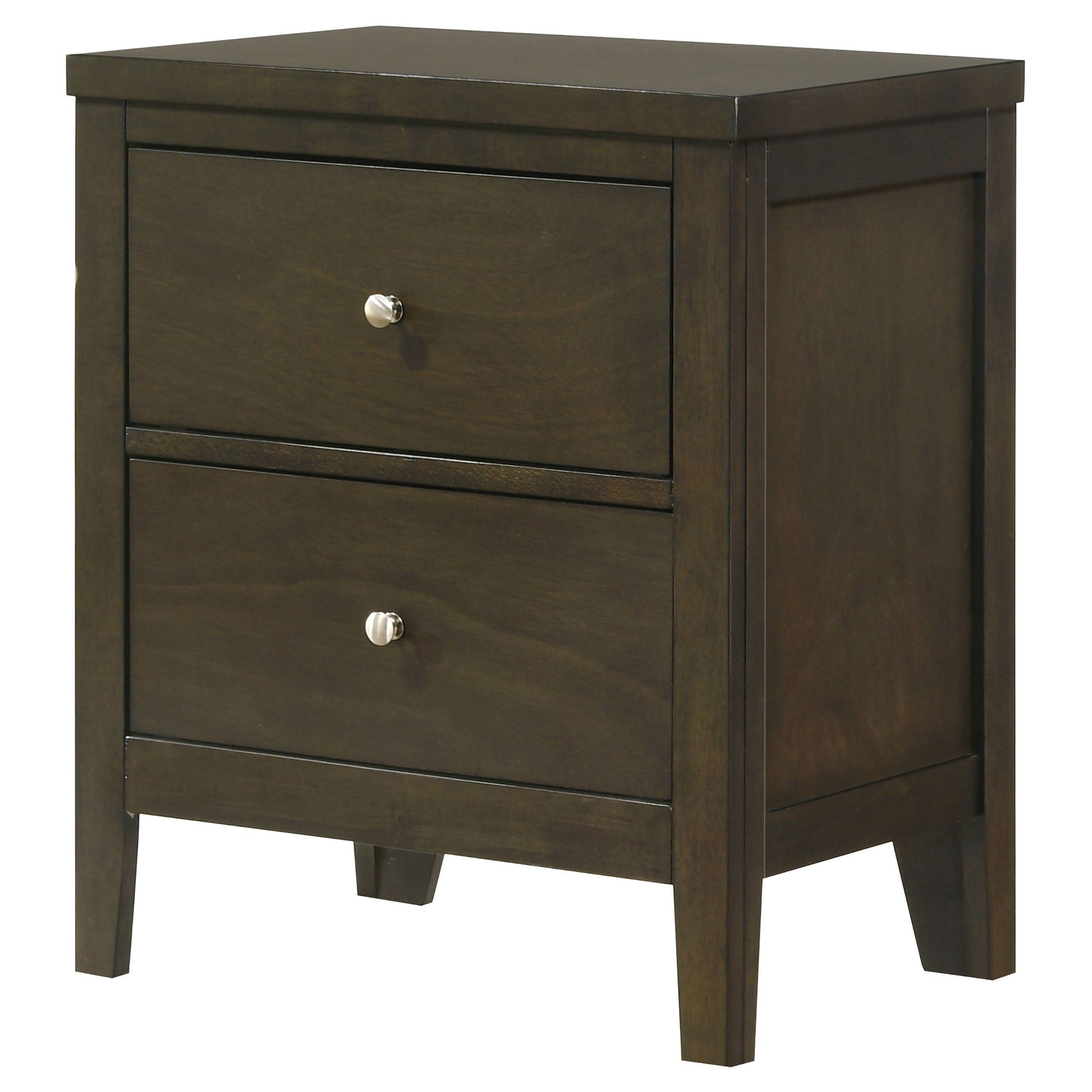 Coaster Fine Furniture Wilkes - 2-Drawer Nightstand Bedside Table - Dark Cocoa | Meri Furniture