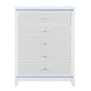 Adalid - Chest With LED Lighting - White