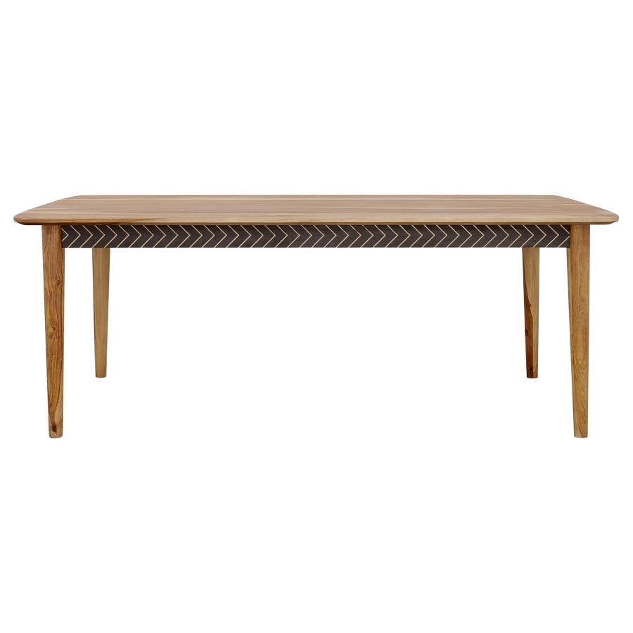 Coaster Fine Furniture Partridge - Rectangular Dining Table - Natural Sheesham | Meri Furniture