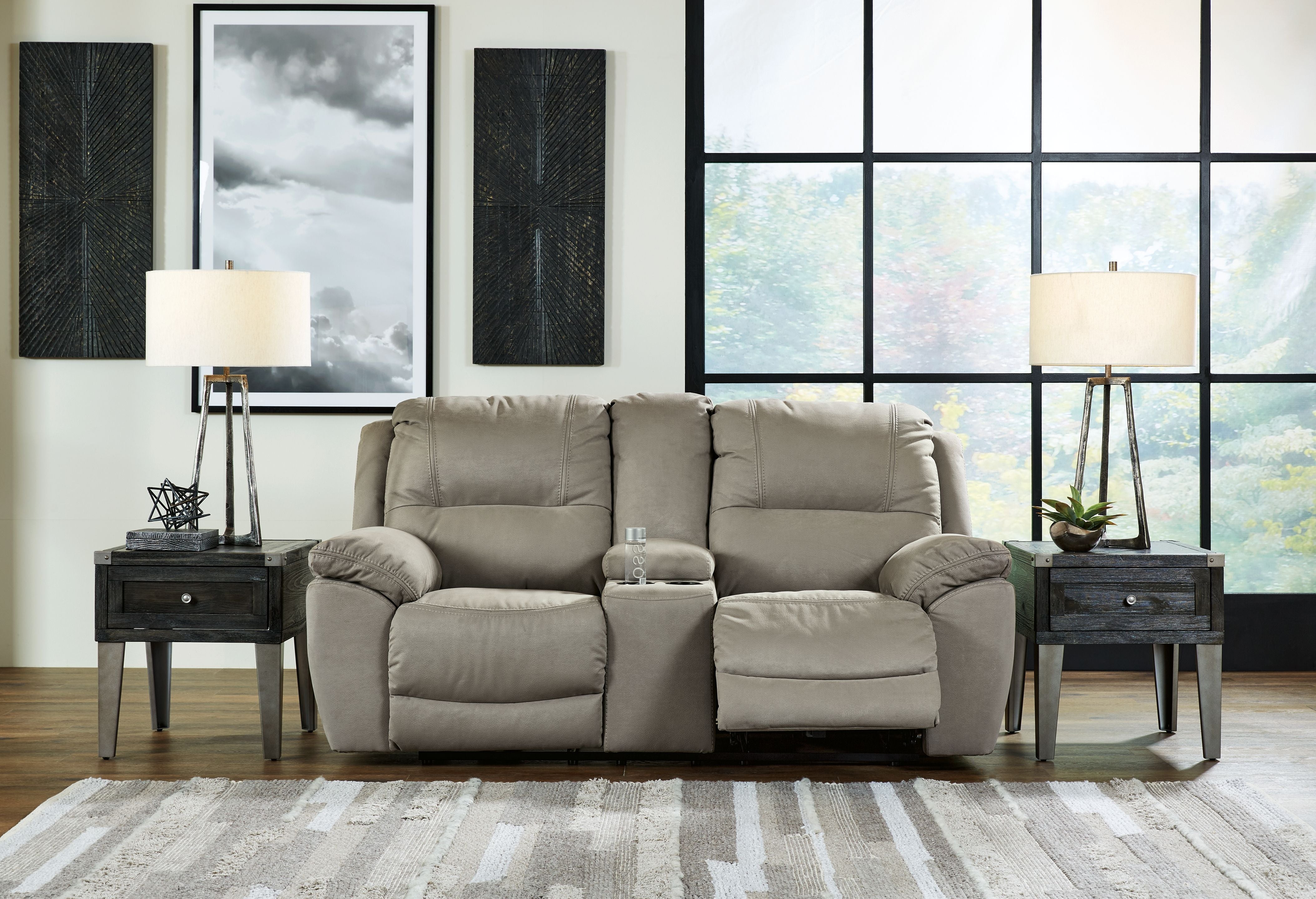 Signature Design by Ashley® Next-Gen Gaucho - Double Reclining Loveseat | Meri Furniture