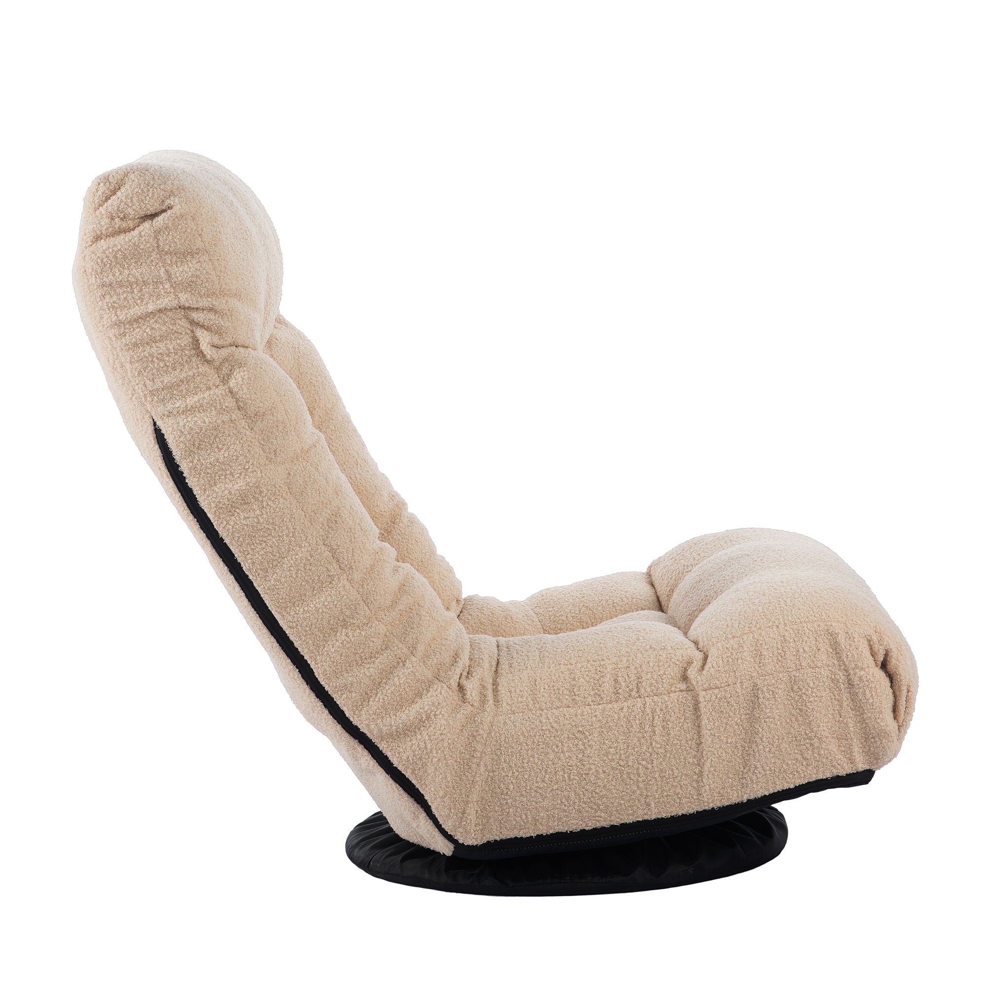 Adjustable Japanese Reclining Floor Chair Sofa With Metal Frame For Living Room