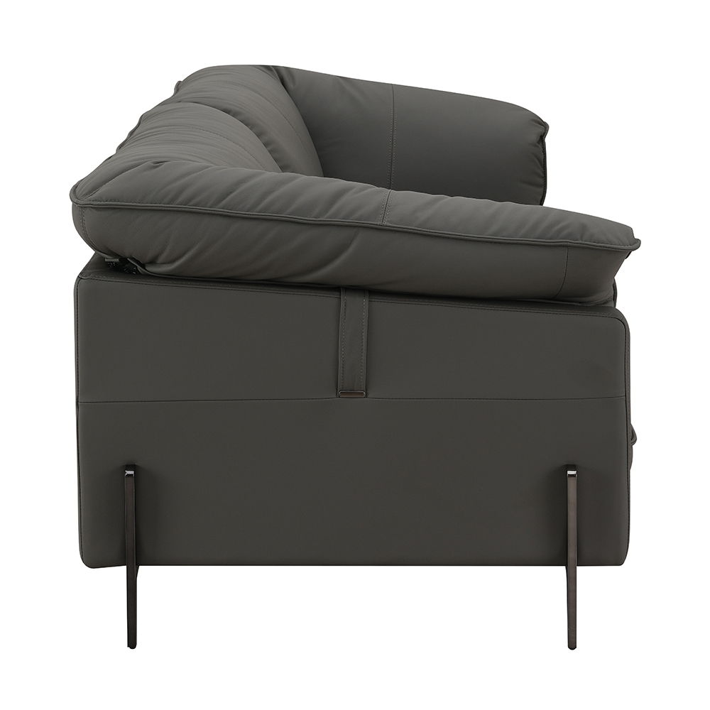 ACME Tadi - Loveseat - Black Top Grain Leather | Meri Furniture