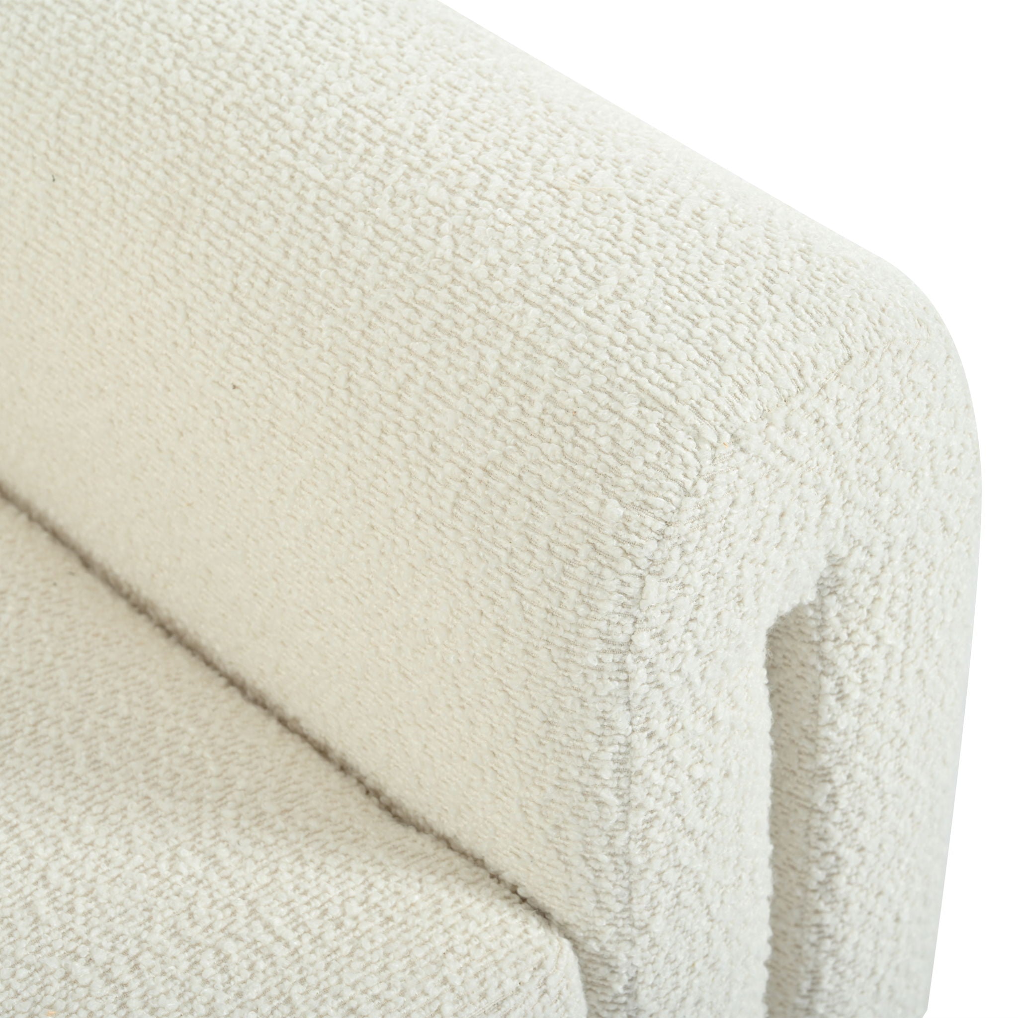 Modern Upholstered Accent Chair, Sturdy Support & Luxurious Comfort