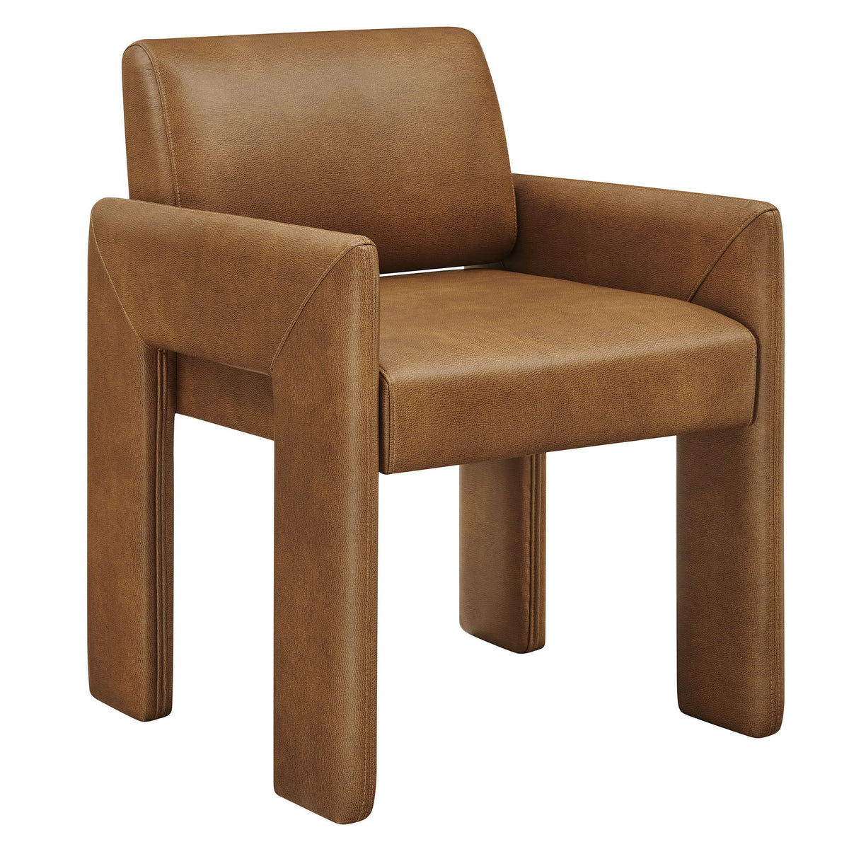 Daven Vegan Leather Dining Armchair by Modway