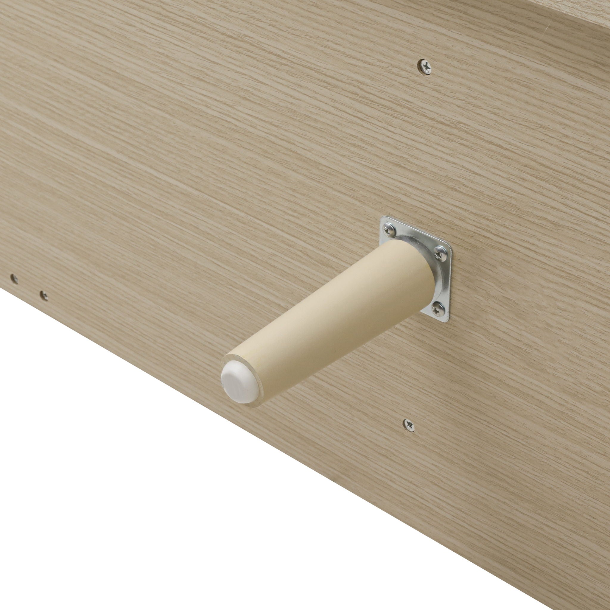 4 Door Sideboard, Carved Sideboard Buffet Cabinet With Storage, Modern Coffee Bar Cabinet With Adjustable Shelf For Living Room, Dining Room, Kitchen - Natural