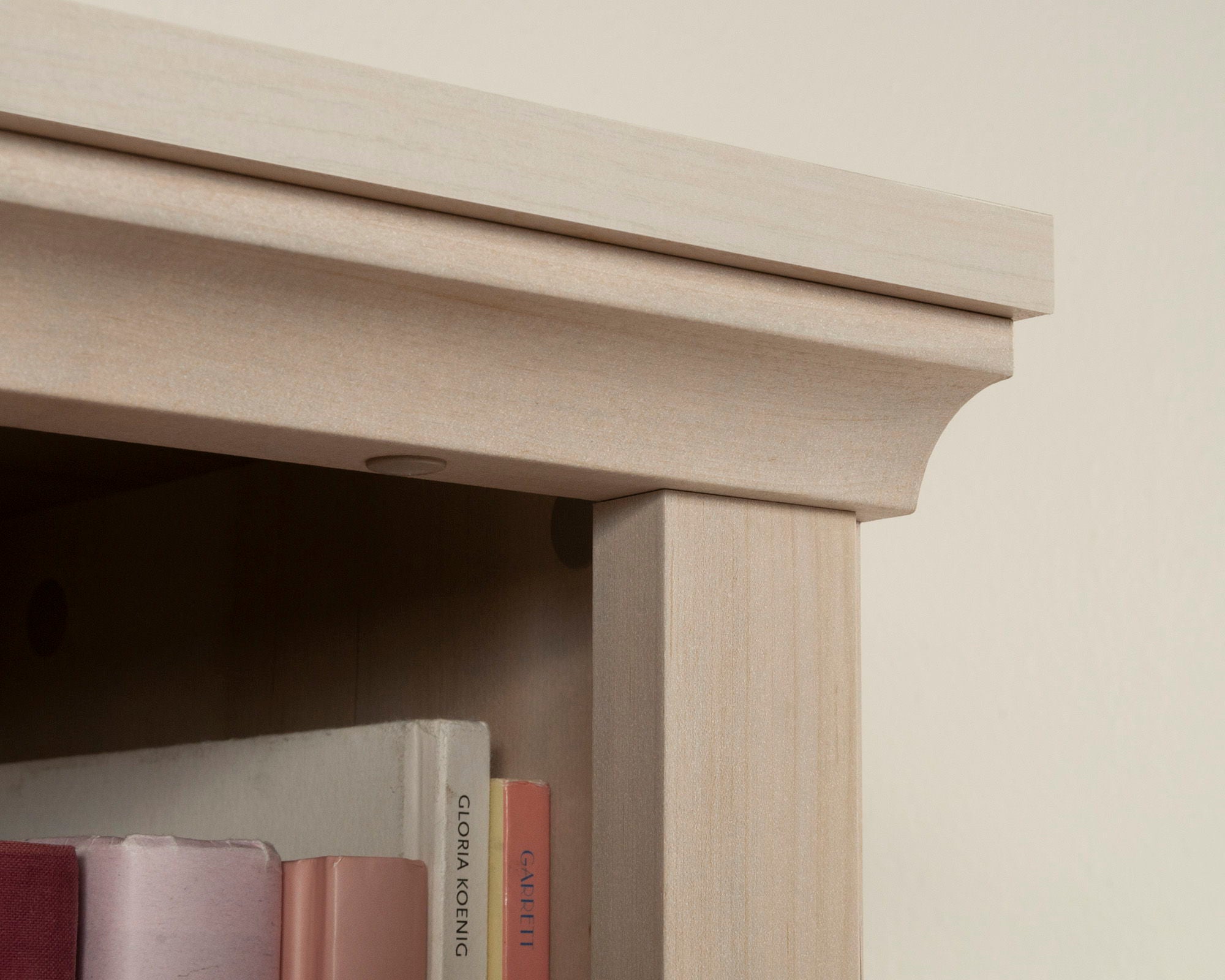 5-Shelf Bookcase with Doors in Pacific Maple