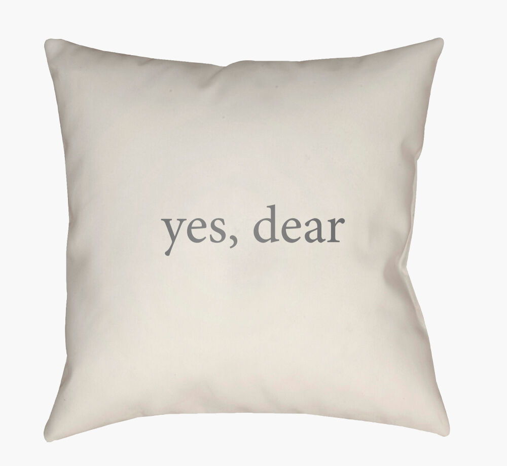 Yes, Dear Pillow