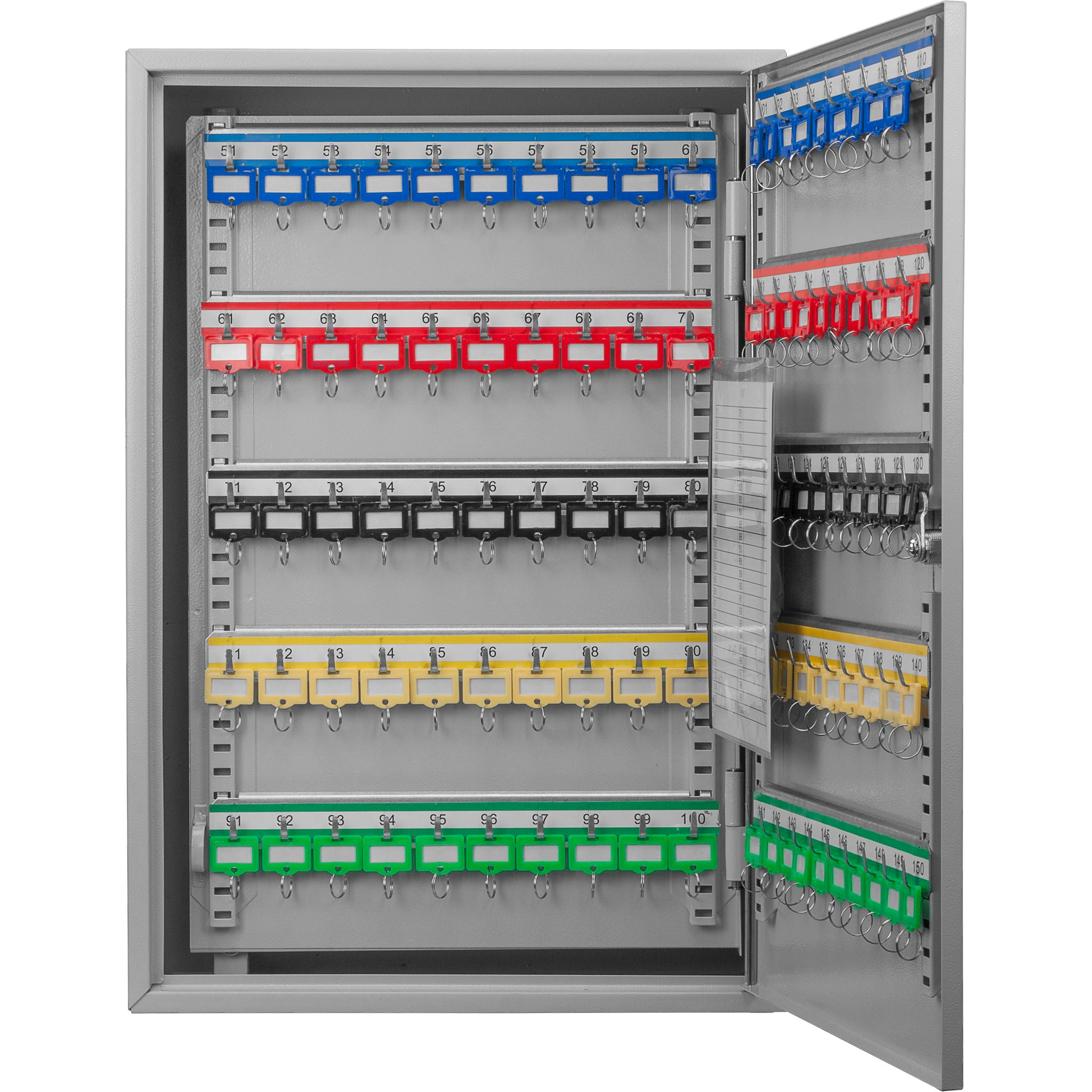 Adjustable Key Cabinet With Lock