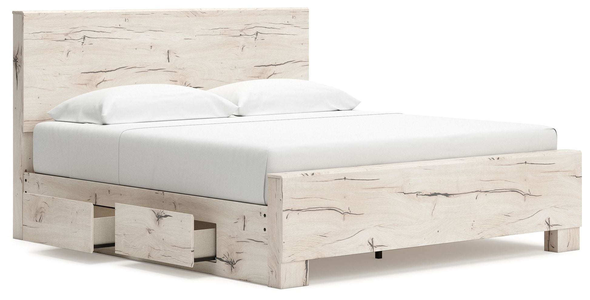 Signature Design by Ashley® Lawroy - Panel Bed With Storage | Meri Furniture