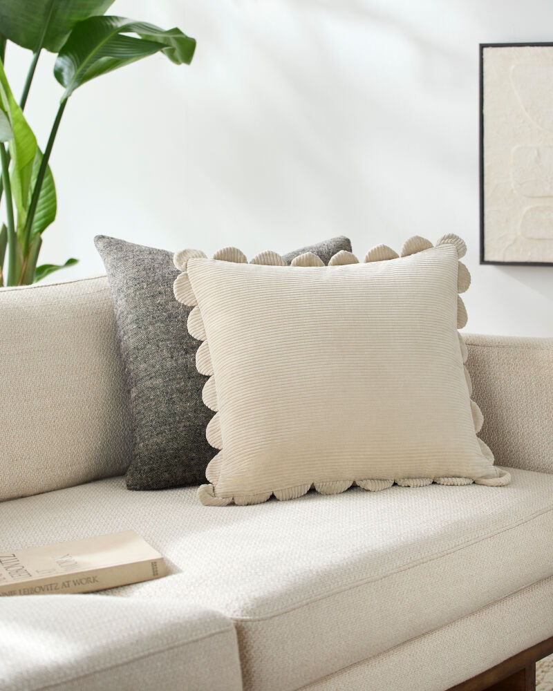 Corduroy Quarters Pillow