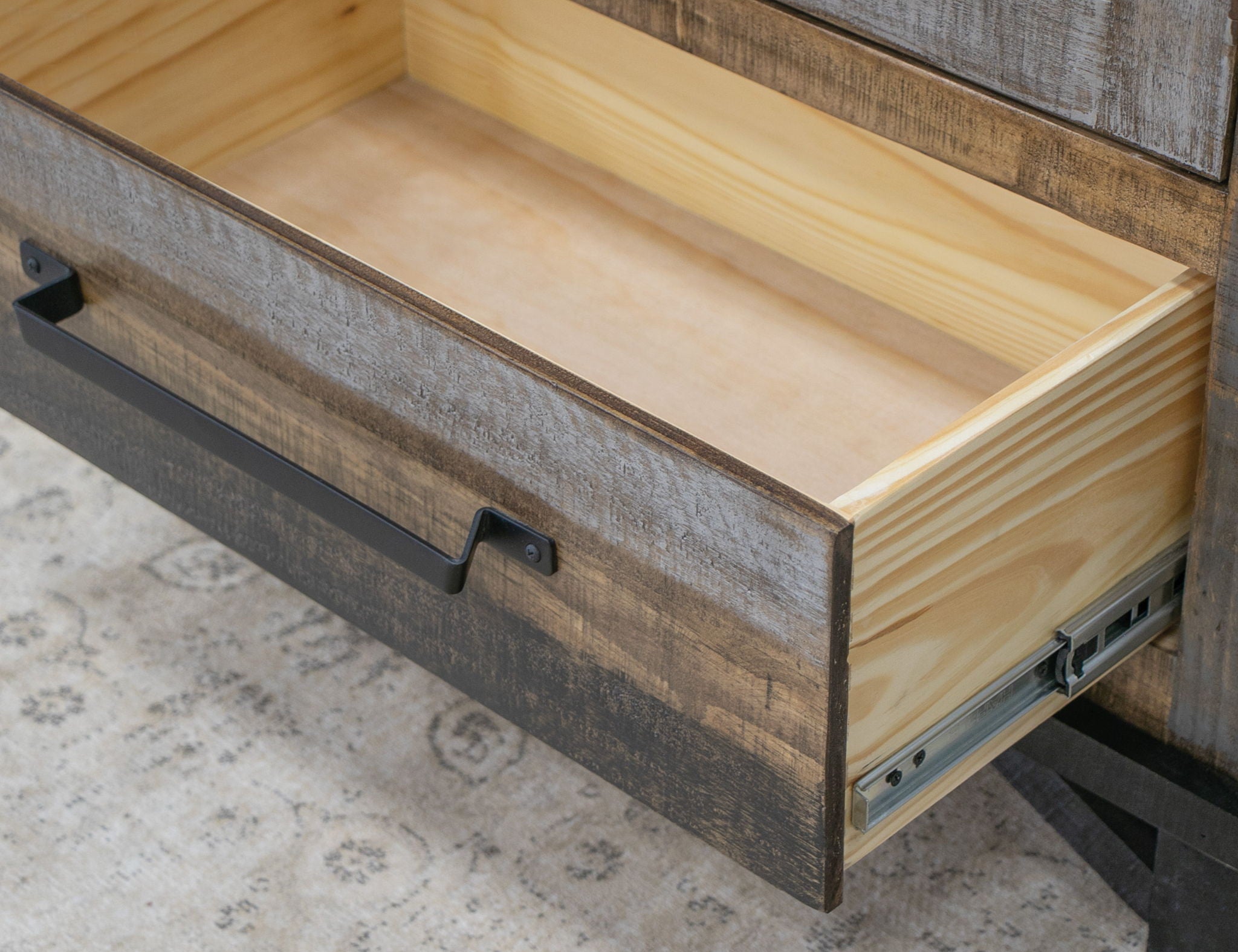 Loft - Cabinet - Two Tone Gray / Brown