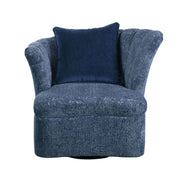 ACME Kaffir - Chair - Blue Fabric | Meri Furniture