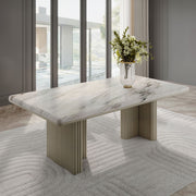 ACME Charity - Dining Table - Beige | Meri Furniture