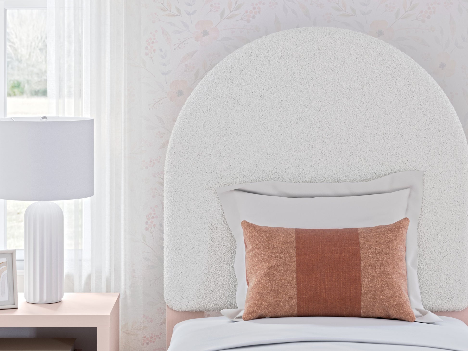 Signature Design by Ashley® Wistenpine - Upholstered Panel Headboard | Meri Furniture