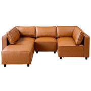 Reno - Modular Sofa - Cognac