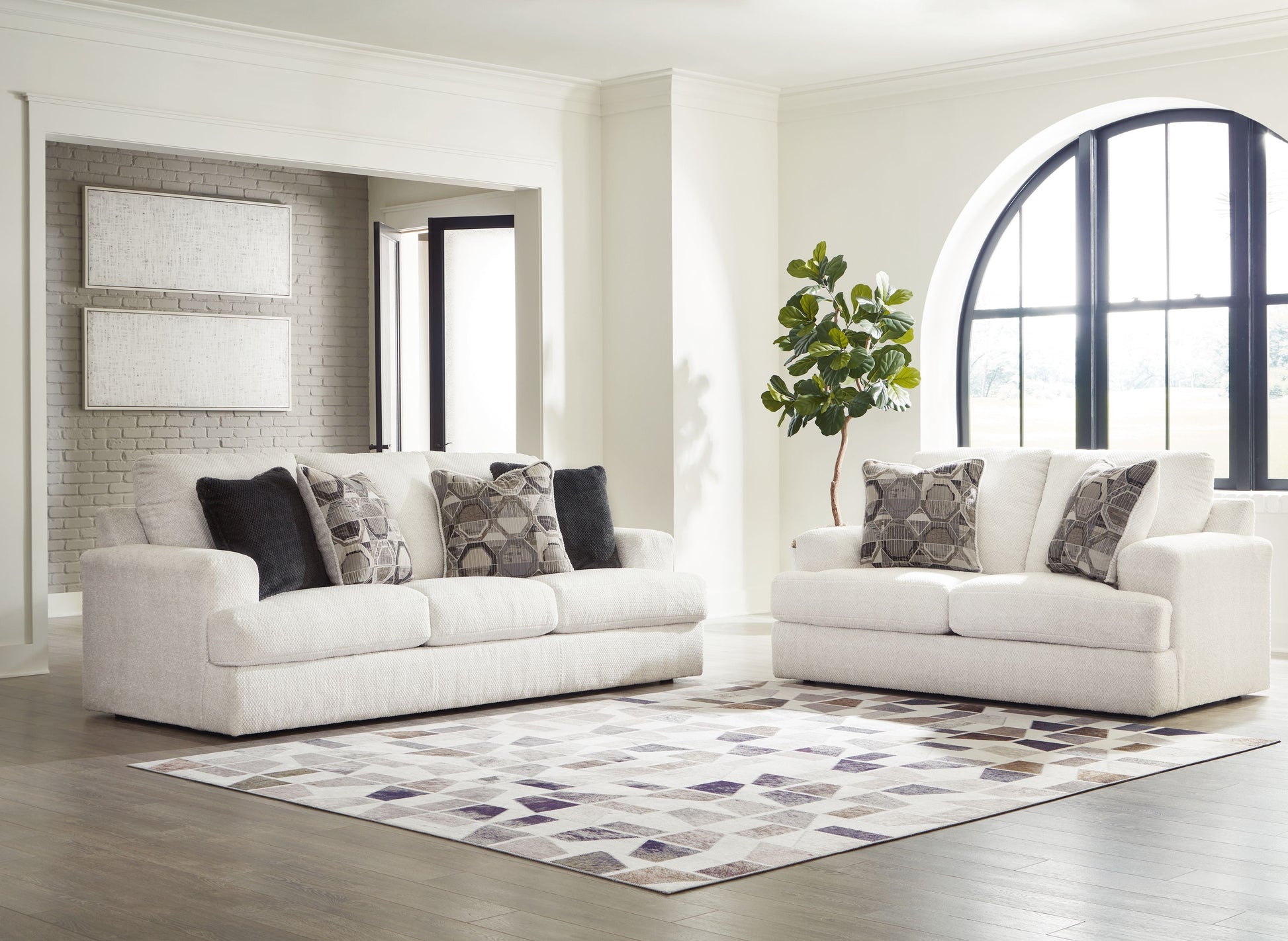 Signature Design by Ashley® Karinne - Living Room Set | Meri Furniture