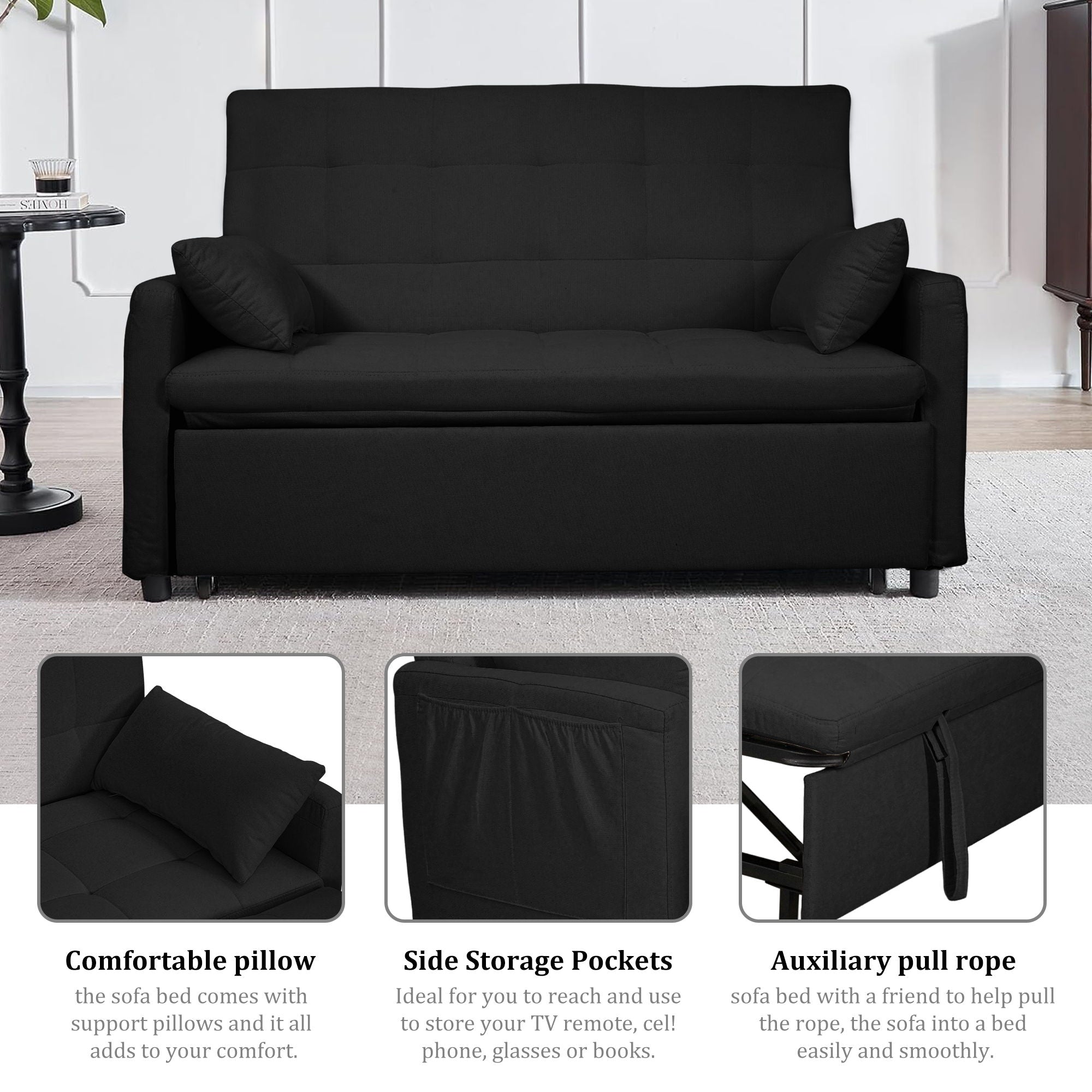 Balus - Sofa Bed Combination With Storage Pockets