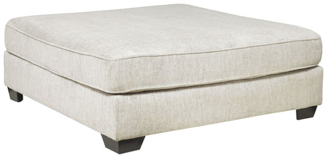 Ashley Furniture Rawcliffe - Parchment - Oversized Accent Ottoman | Meri Furniture