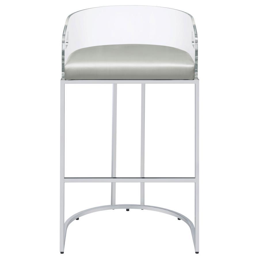 Coaster Fine Furniture Thermosolis - Clear Acrylic Chair (Set of 2) | Meri Furniture