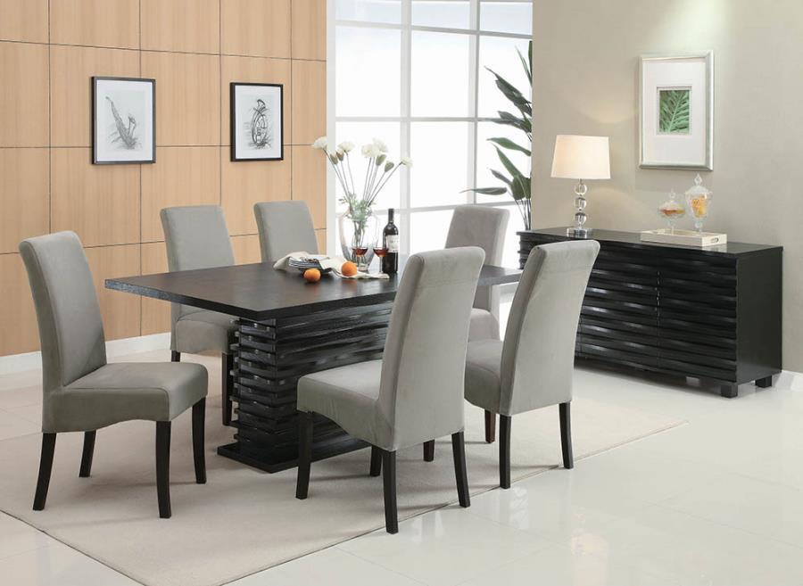 Coaster Fine Furniture Stanton - 3-Drawer Sideboard Buffet Storage Cabinet - Black | Meri Furniture