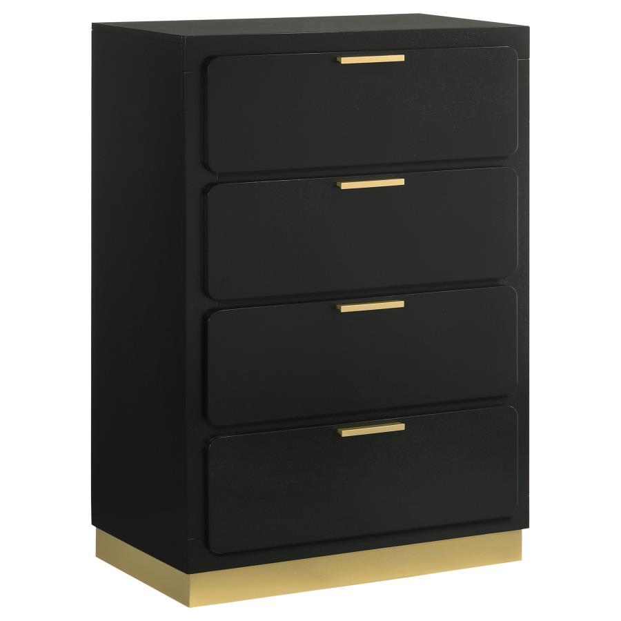 Coaster Fine Furniture Caraway - 4-Drawer Bedroom Chest | Meri Furniture