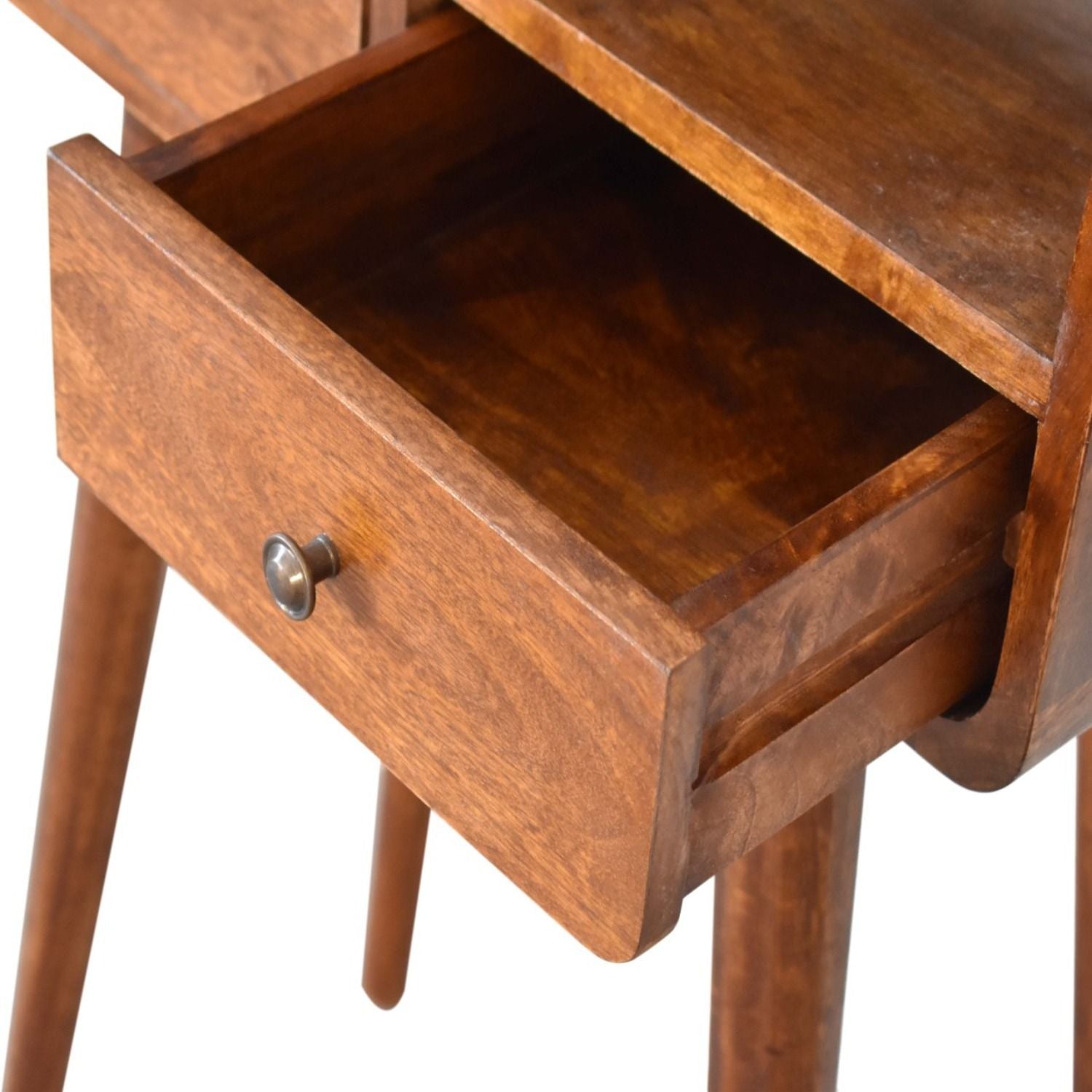 Mini Console Table - Chestnut